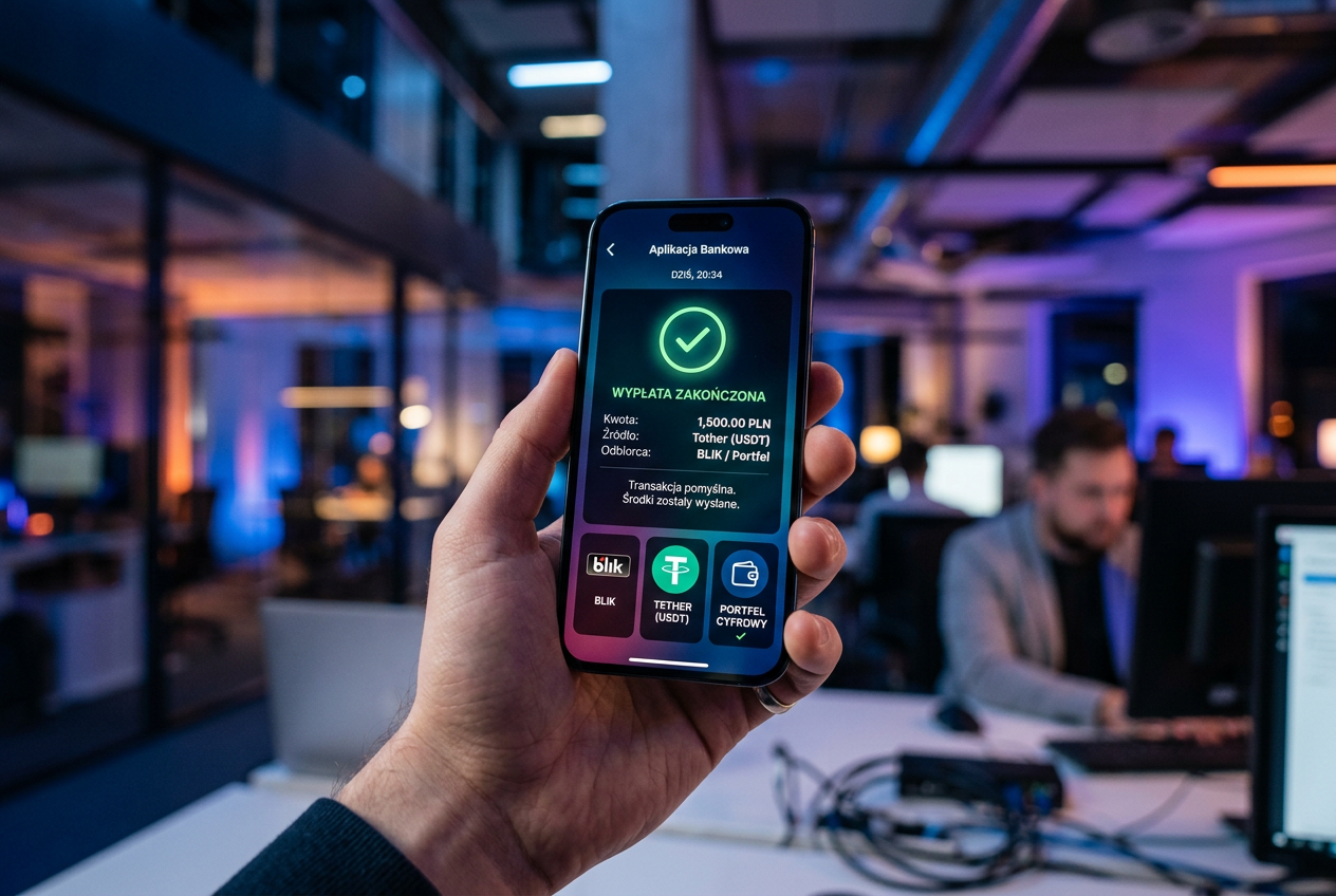 Digital payment methods on a phone screen